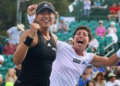 Carla Suárez y Garbiñe Muguruza campeonas en Stanford