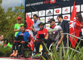 Rafa Botello vence en la media maratón de Lisboa