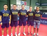 El UCAM Cartagena nuevo líder del tenis de mesa masculino