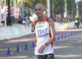 Abderrahman Ait, oro y récord en el Mundial de maratón 