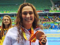 Ariadna Edo se baña en bronce en Río