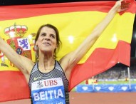 Broche de diamante para Ruth Beitia