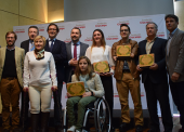 Homenaje a Pérez Tello en los Estímulos al Deporte 2017