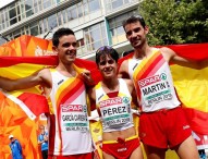 Tres metales para España en el Europeo de Berlín en marcha 