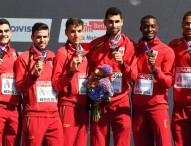 El relevo 4x400 metros español es de bronce