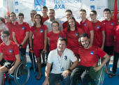 Jacobo Garrido, mejor nadador en el Campeonato de España AXA de Promesas Paralímpicas