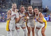 El baloncesto 3x3 español debuta con victoria en París 2024