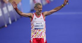 Corona de plata en maratón para Alberto Suárez en París 2024