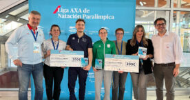 Íñigo Llopis y María Delgado ganan en el cierre de la Liga Axa de Natación este 2024