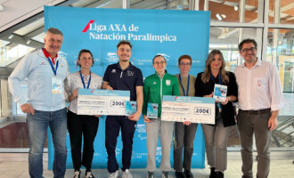 Íñigo Llopis y María Delgado ganan en el cierre de la Liga Axa de Natación este 2024