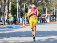 Diego Lardón, un triatleta que ganó a la oscuridad para competir en la Ciudad de la Luz