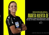 Marta Huerta, 1ª árbitra principal española en el fútbol profesional masculino