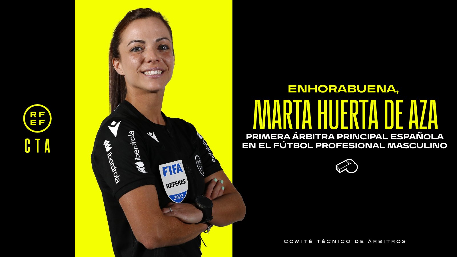 Marta Huerta de Aza. Fuente: RFEF