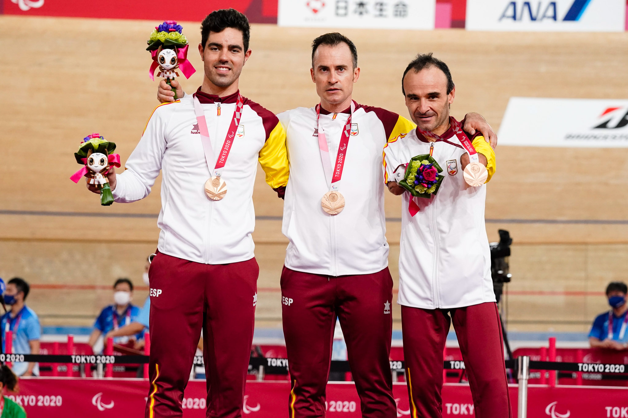 Ricardo Ten, Pablo Jaramillo y Alfonso Cabello. Fuente: CPE