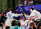 La espada de Judith Rodríguez cae en cuartos de final en París 2024