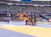 Último salto de plata para Sara Martínez en París 2024