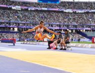 Último salto de plata para Sara Martínez en París 2024