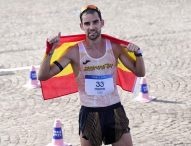 Álvaro Martín, bronce en los 20 km marcha