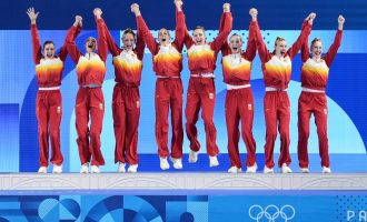 Bronce para la natación artística española