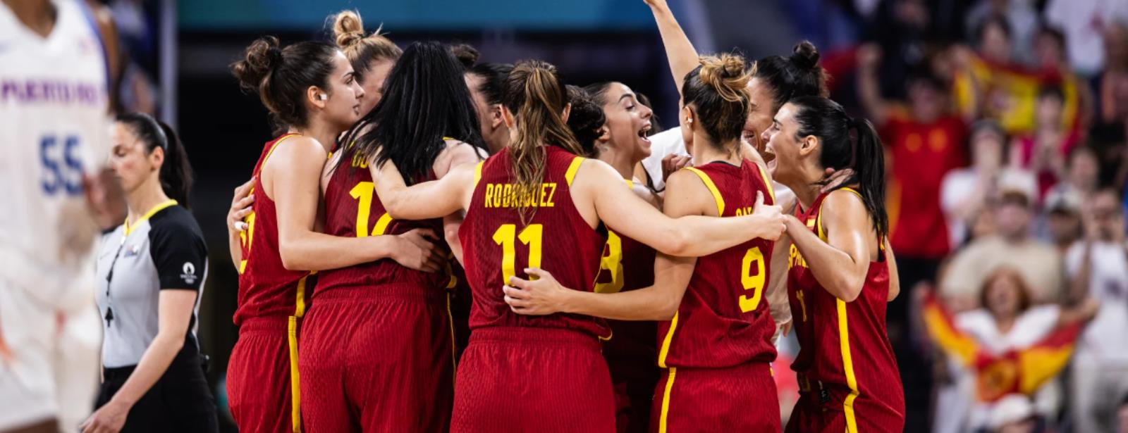 Selección Española Femenina de Baloncesto. Fuente: COE