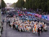 Noche de luz que revoluciona París con el movimiento paralímpico en La Concordia