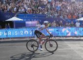 Diploma para Mavi García en ciclismo en ruta