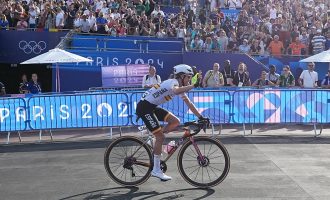 Diploma para Mavi García en ciclismo en ruta