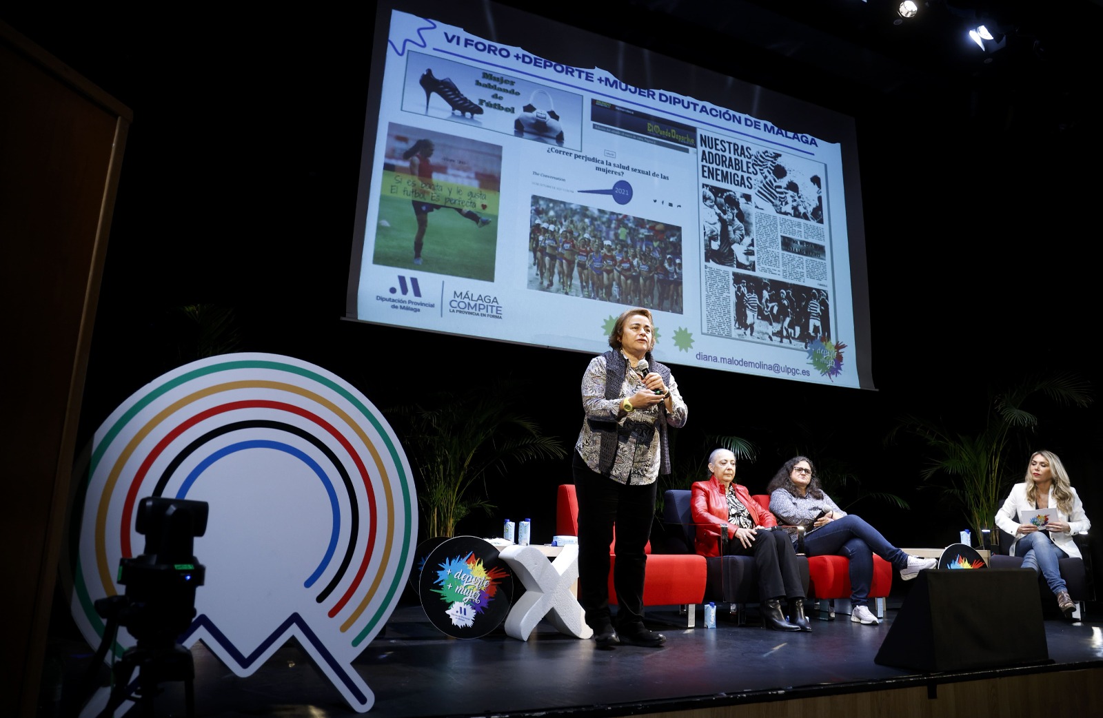 VI Foro Más Deporte, Más Mujer Diputación Provincial de Málaga. Fuente: Avance Deportivo/Marilú Báez