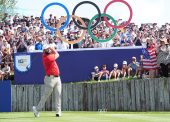 Jon Rahm y David Puig aprueban con nota en su debut olímpico