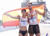 Álvaro Martín y María Pérez, campeones olímpicos en París 2024