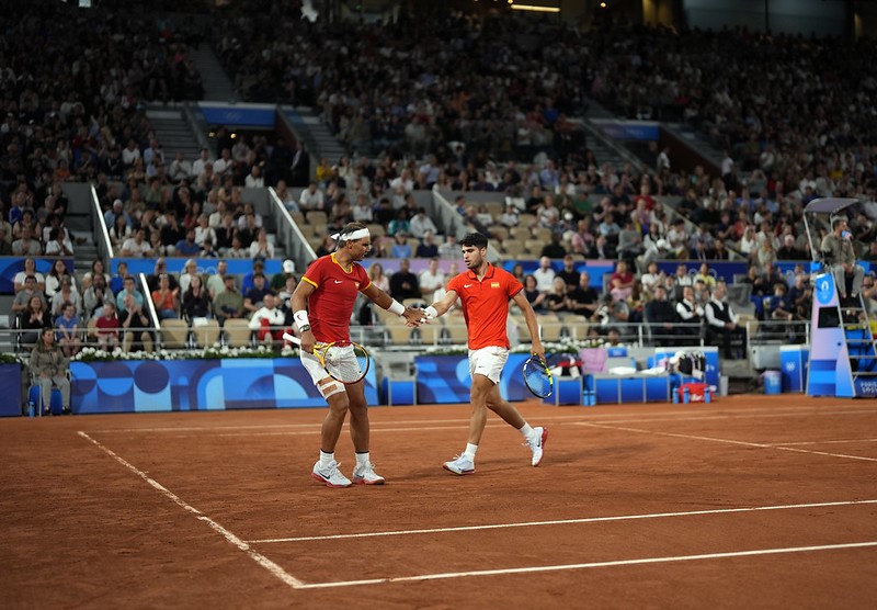 Nadal y Alcaraz. Fuente: COE