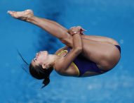 Valeria Antolino, diploma olímpico en trampolín 3 m