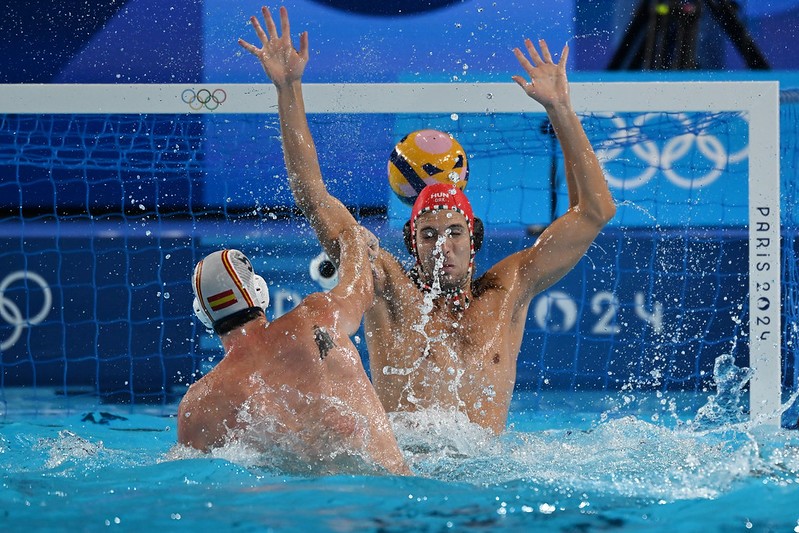 Selección masculina española de waterpolo. Fuente: COE