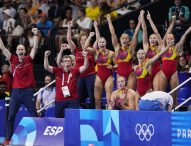 El waterpolo femenino español se baña de oro olímpico